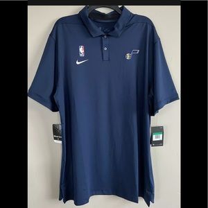 NEW Nike Utah Jazz Men’s Short Sleeves Polo Shirt